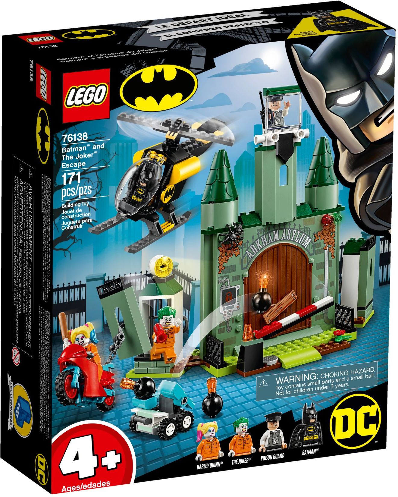 레고 DC 코믹스 슈퍼 히어로 76138 : 배트맨과 조커 탈출 - PICKIDEA